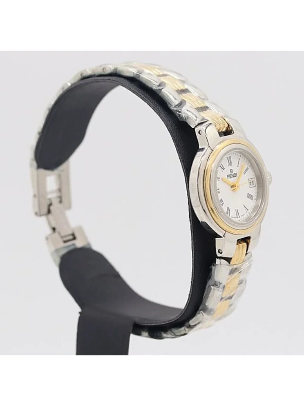 Fendi Quartz Date White Dial Watch